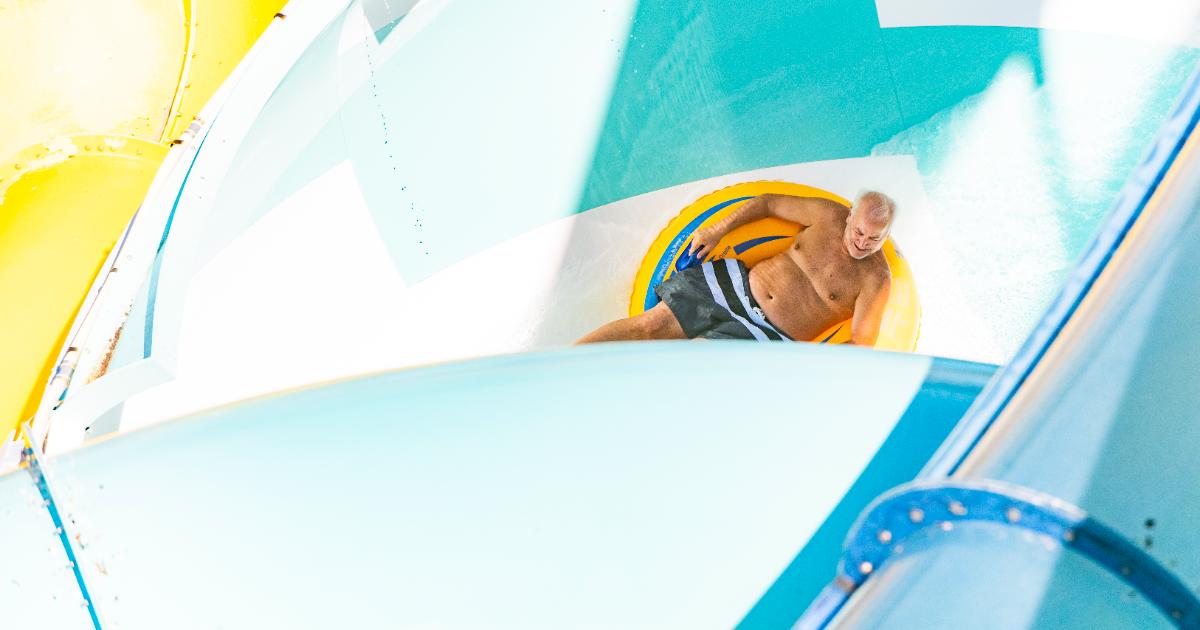 Man going through the bowl