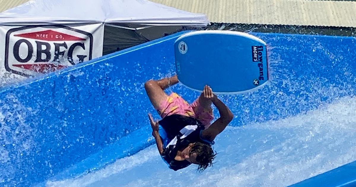 Boy Flip with Duck Shorts